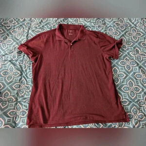 Good Fellow & Co Maroon Loring Polo Men's XXL